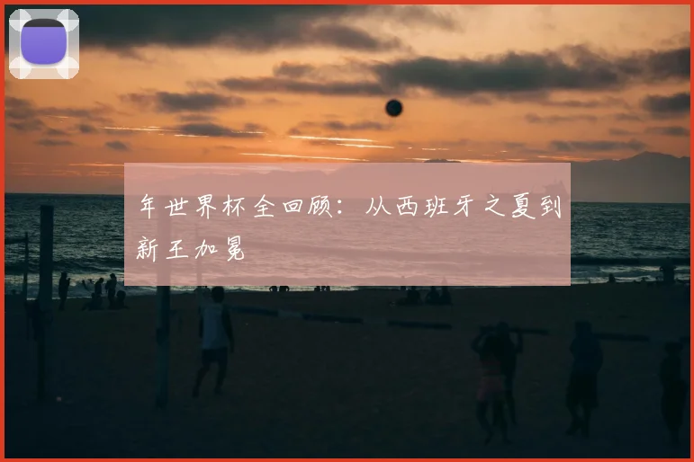 年世界杯全回顾：从西班牙之夏到新王加冕